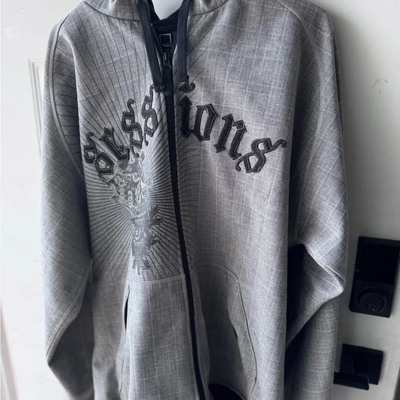 SESSIONS Gray Lightweight Jacket - Picture 1 of 1